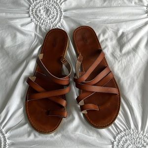Brown sandals